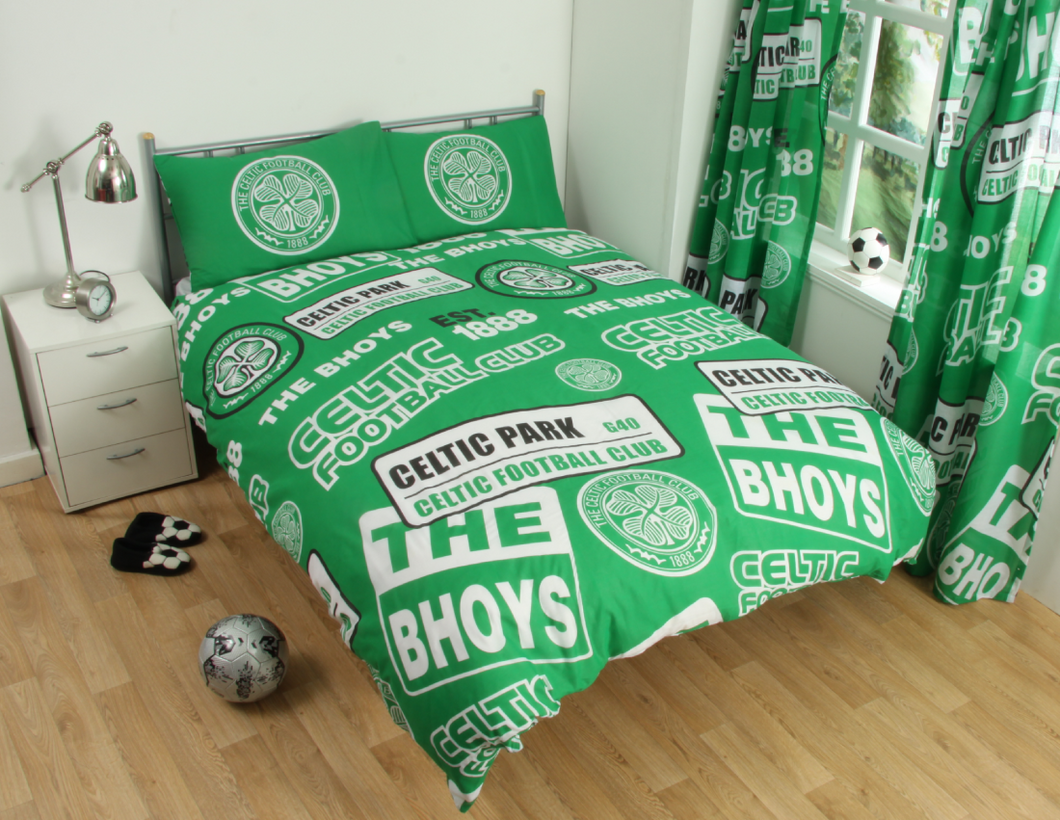 Celtic Patch Double Duvet Cover Set