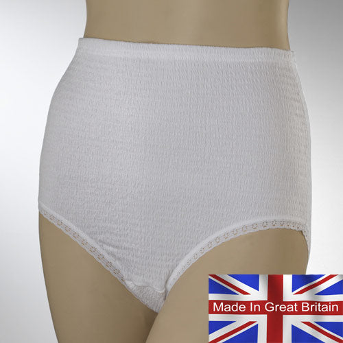 Crinkle Mama Briefs Tunnel Elastic