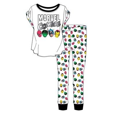 Ladies Woman Cartoon Character Marvel Comics Pyjama Set