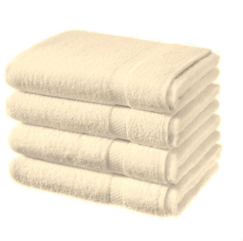 4 Pack Luxury Cotton Cream Bath Sheet