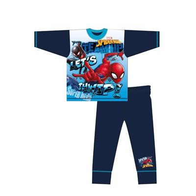 Boys Spiderman Sub Long Sleeve Pyjama Set