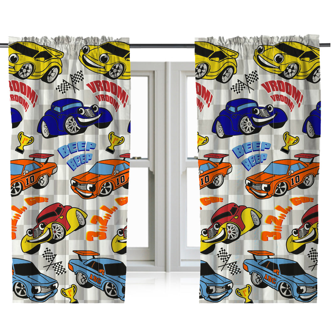 Disney Cars Ready Made Curtains 66