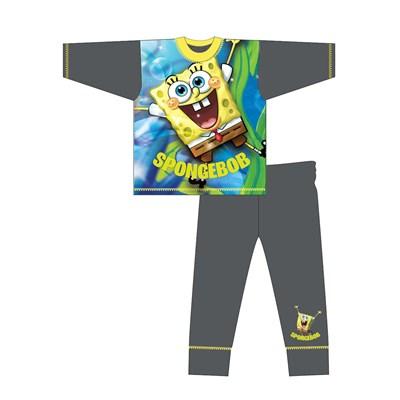 Boys Sponge Bob Sub Long Sleeve Pyjama Set