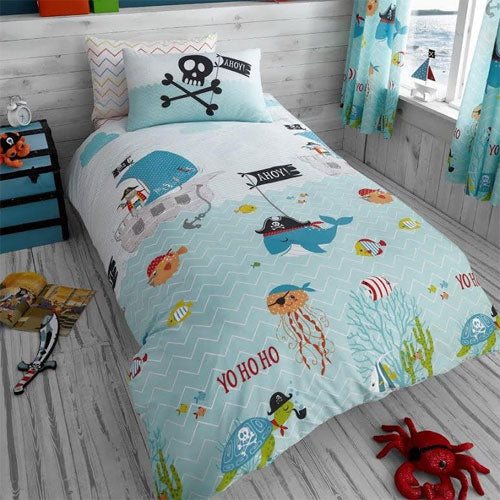 Children's Under The Sea Rotary Single Duvet Set