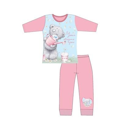 Girls Cartoon Character Tatty Teddy Me Long Sleeve Pyjama Set