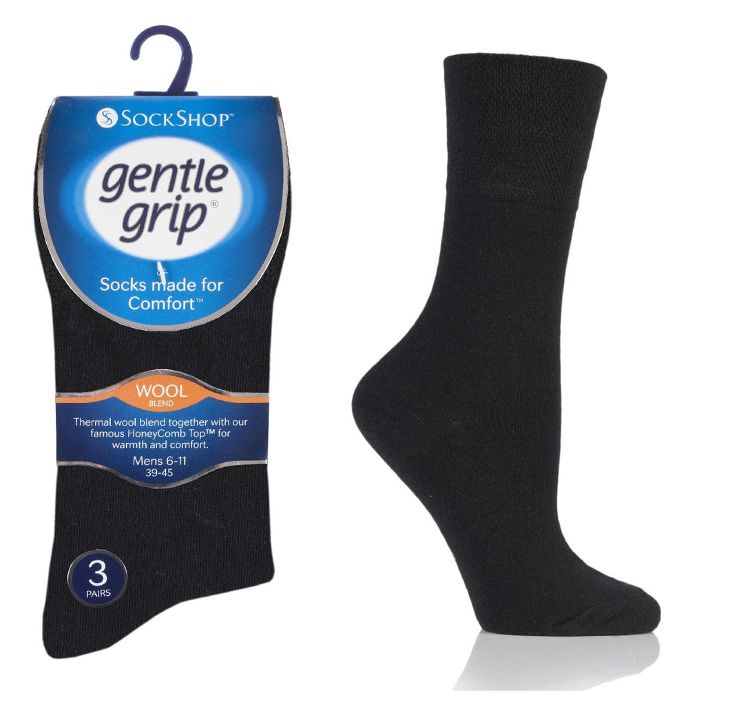 Mens Gentle Grip Socks by Sock Shop