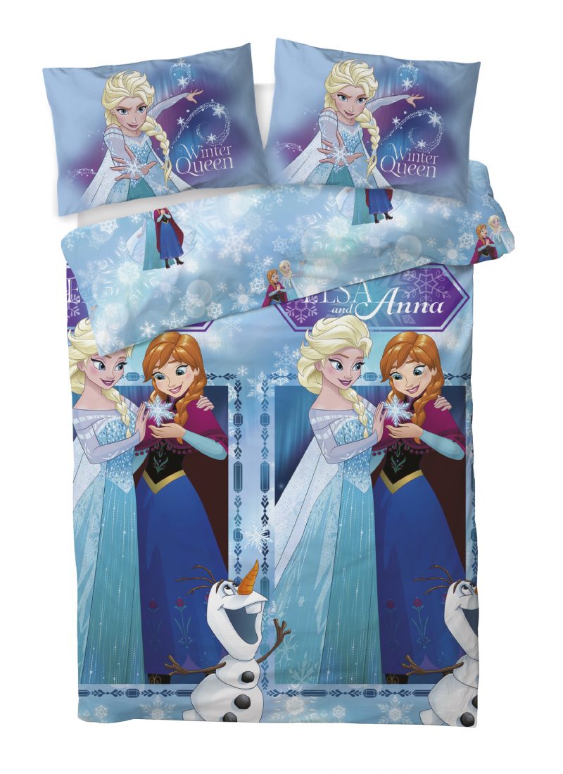 Disney Frozen WINTER QUEEN Double ROTARY Duvet Cover Set