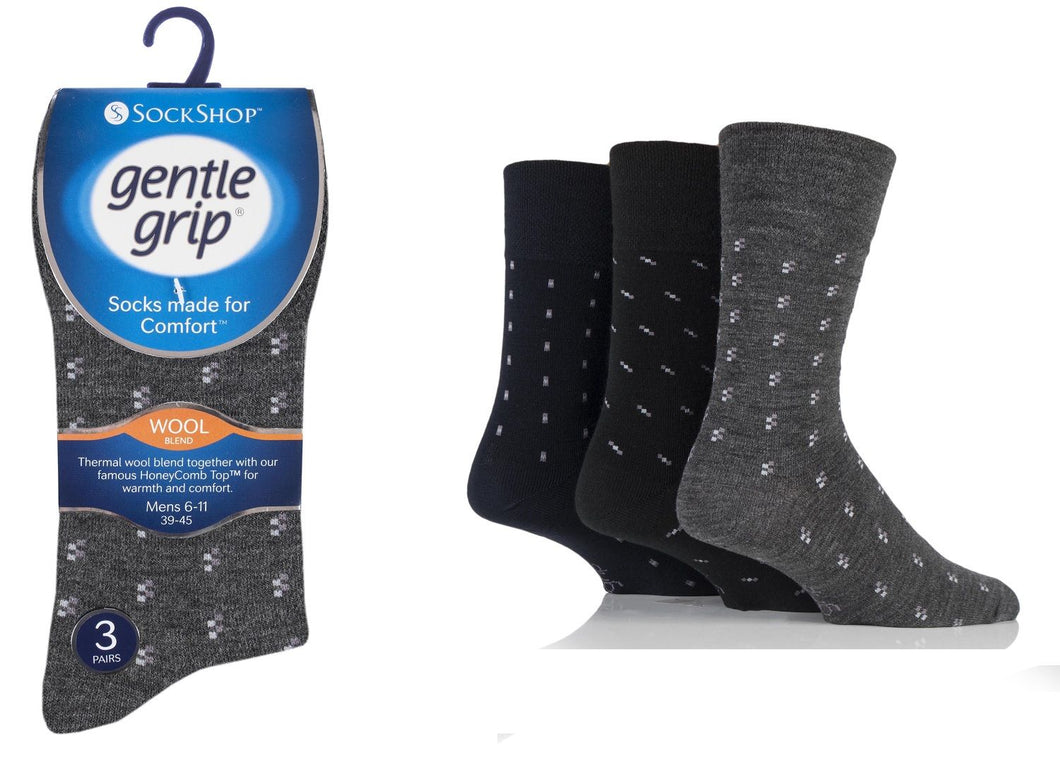 Mens Gentle Grip Socks by Sock Shop