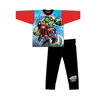 Boys Avengers Sub Long Sleeve Pyjama Set