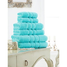 Load image into Gallery viewer, 6 Pack Supreme Cotton Aqua Bath Towels
