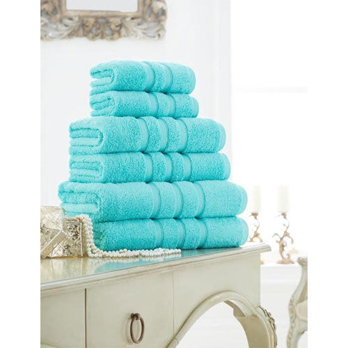 6 Pack Supreme Cotton Aqua Bath Towels