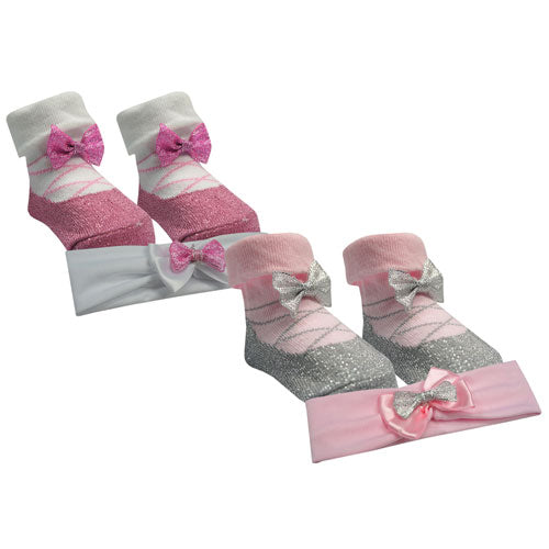 Baby Girl Little Angel Socks And Headband