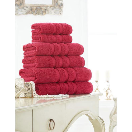 2 Pack Supreme Cotton Pomegranate Bath Towels