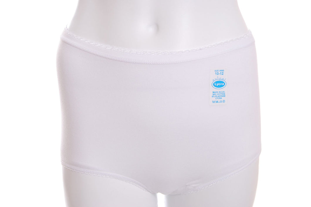 6 Pack Ladies Cotton Lycra Sulgi Full Brief