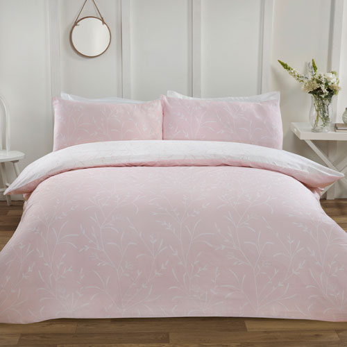 Twiggy Flowers Blush Duvet Set