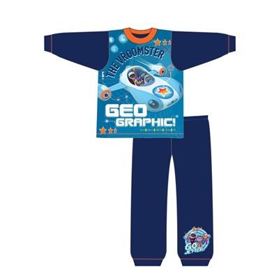 Boys Toddler Go Jetters Sub Long Sleeve Pyjama Set