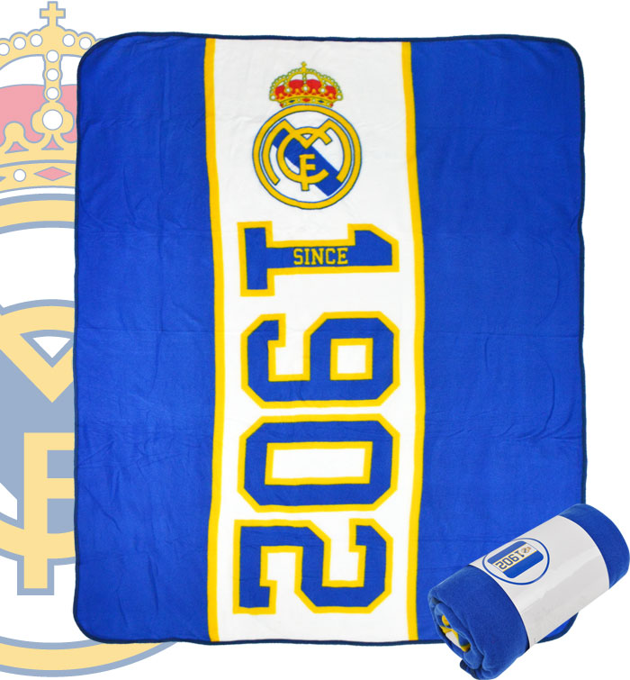 Real Madrid FC Established Fleece Blanket