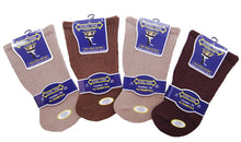 Load image into Gallery viewer, Mens Extra Wide Diabetic Socks With Hand Linked Toe Seam
