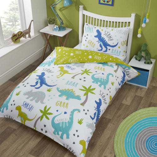 Studio Kids Roarsome Reversible Single Duvet Set