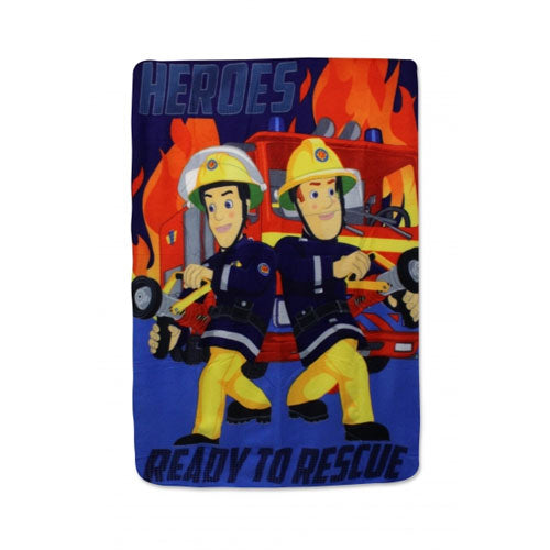 Official Fireman Sam Polar Fleece Blanket