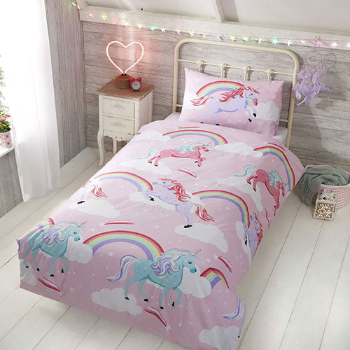 Studio Kids My Little Unicorn Reversible Single Duvet Set