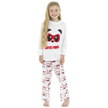 Load image into Gallery viewer, Girls Super Panda Printed Pyjama Set
