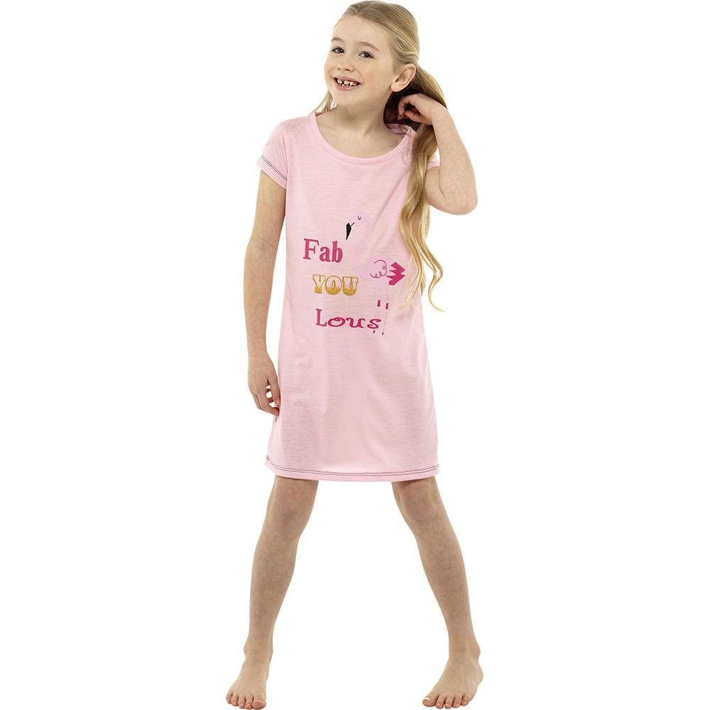 Girls Jersey Printed Nightie