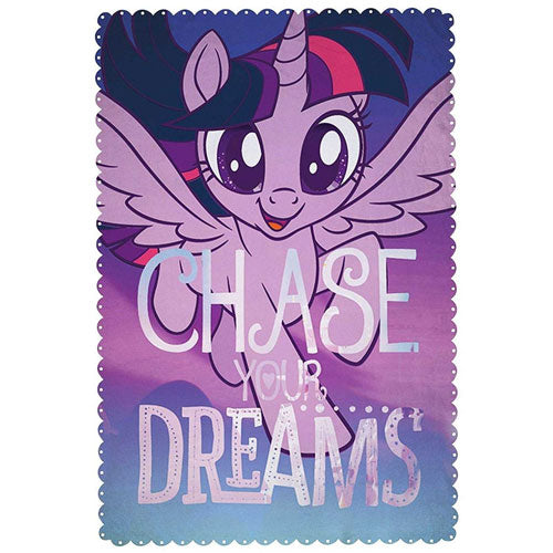 Official My Little Pony Adventure Character Fleece Blanket Throw