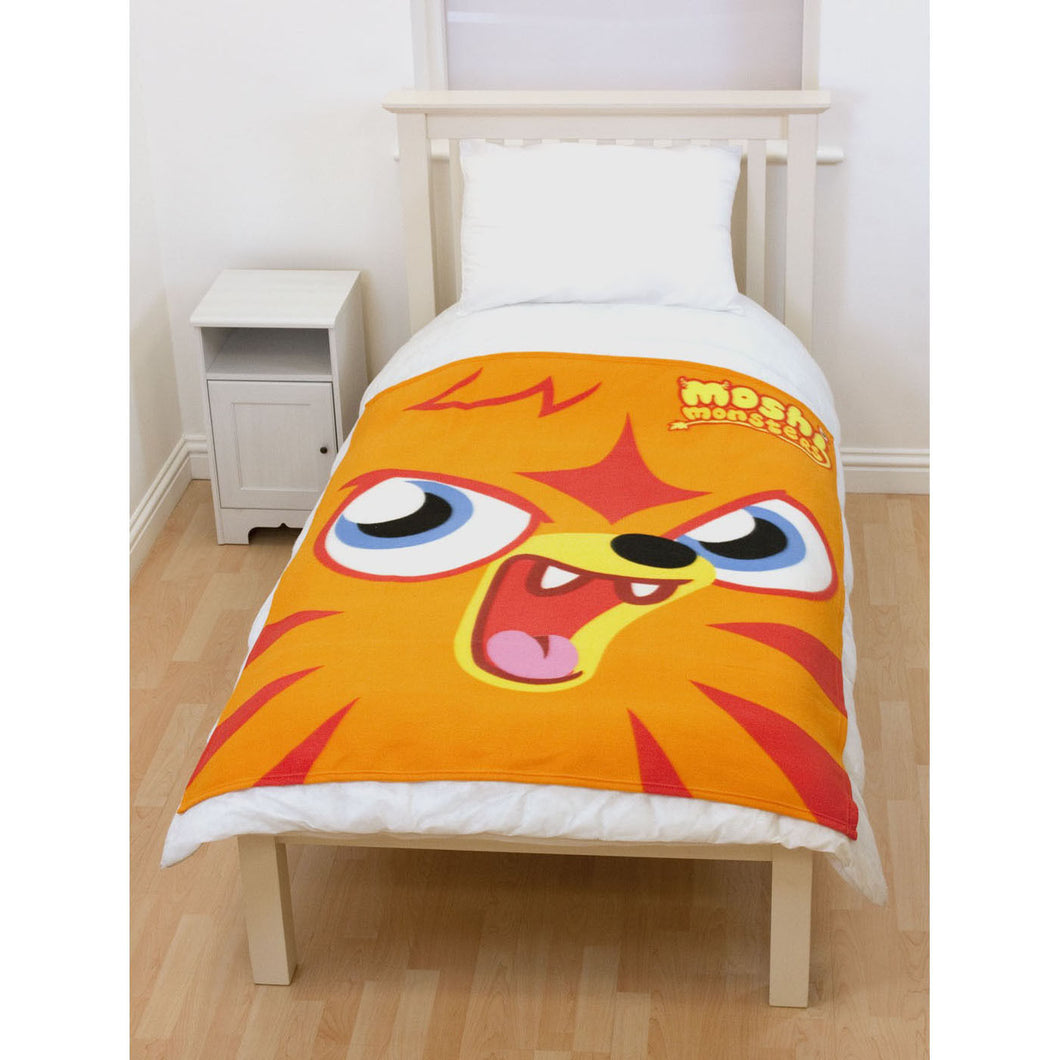 Moshi Monsters ORANGE Panel Fleece