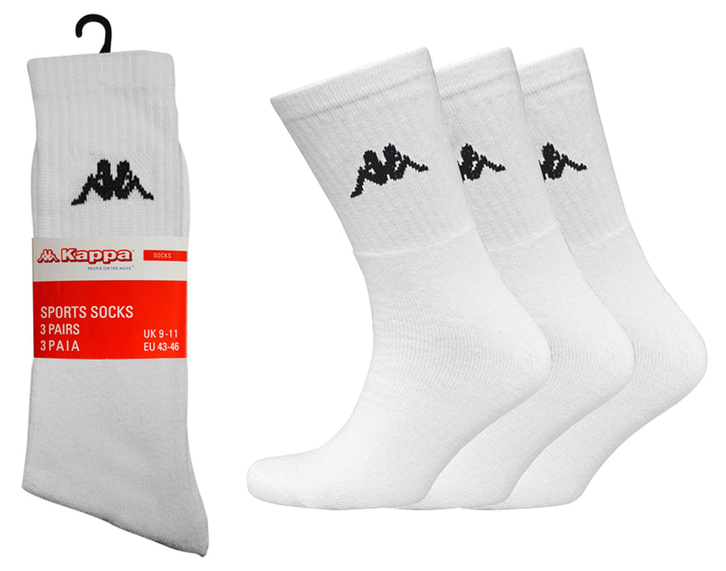 6 Pairs Men's Kappa Sports Socks