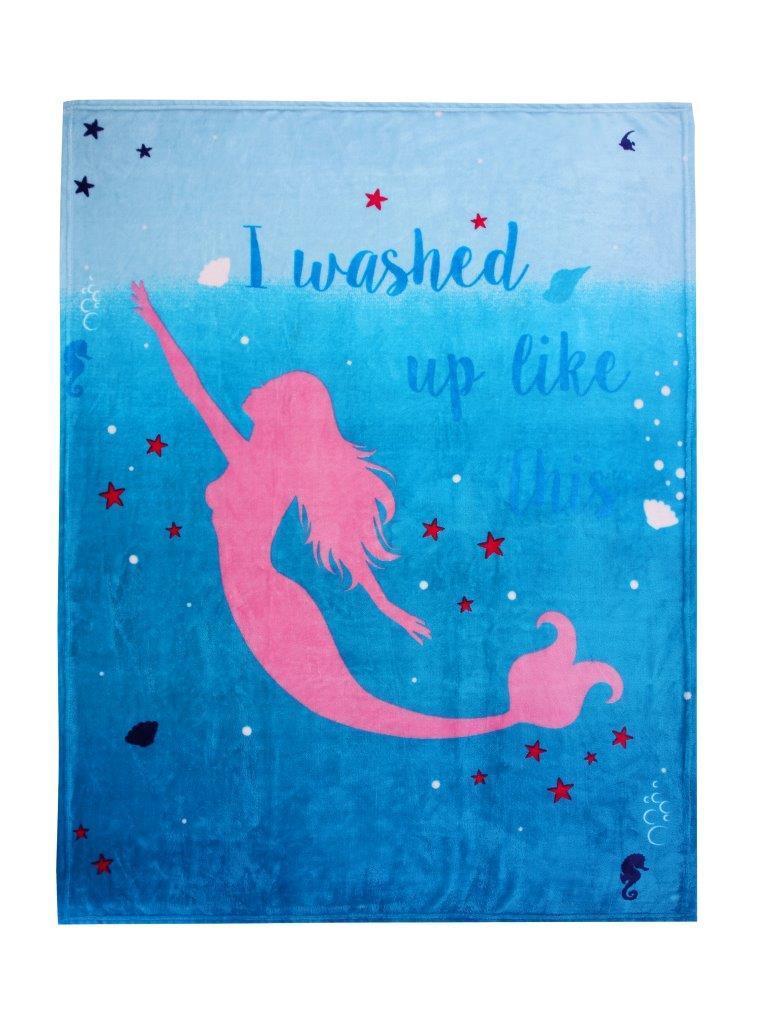 Disney Princess Mermaid Fleece Blanket