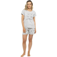 Load image into Gallery viewer, Ladies Dog Printed Pyjama Shorts Set
