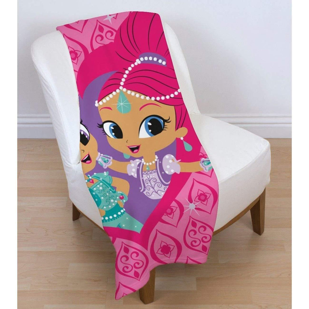 Shimmer & Shine Zahramay Polar Panel Fleece Blanket