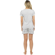 Load image into Gallery viewer, Ladies Dog Printed Pyjama Shorts Set
