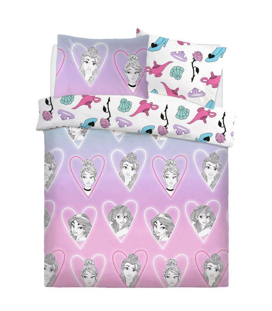 Princess Disney NAP QUEEN Double ROTARY Duvet Cover Set