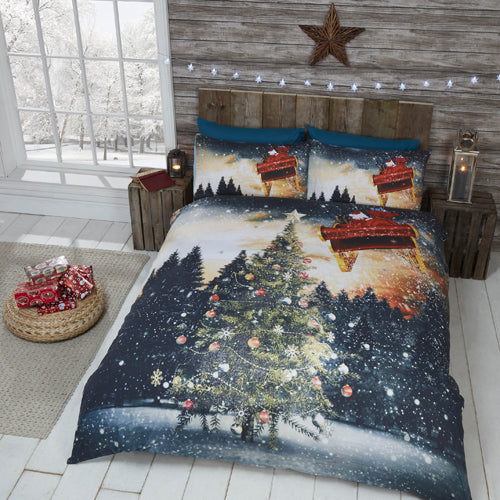 Northern Lights Christmas Duvet Set