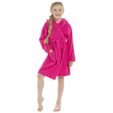 Load image into Gallery viewer, Girls Towelling Robe
