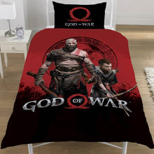 Load image into Gallery viewer, God of War Warriors Single Duvet Cover Set
