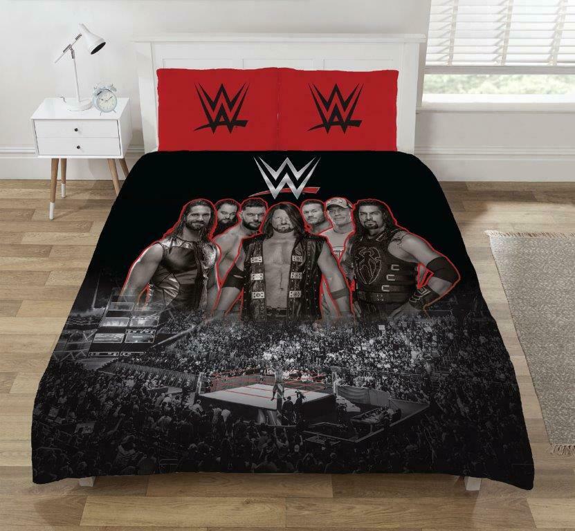 WWE Wrestling Ring Double Duvet Cover Set