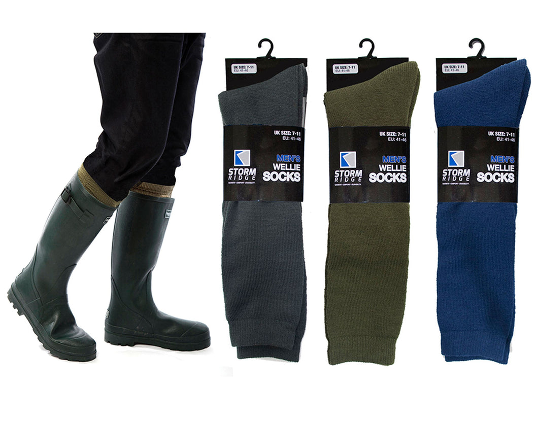 Men's Wellington Boot Socks