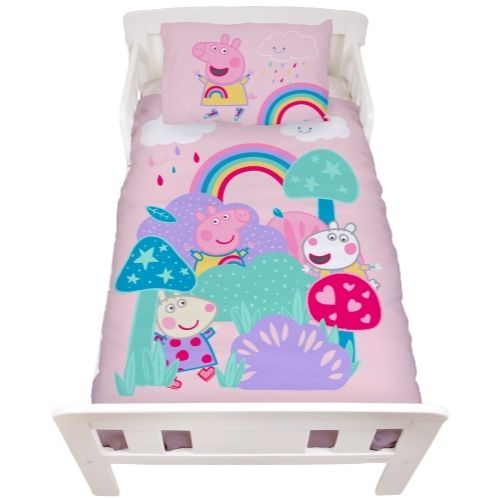 Official Peppa Pig Storm Reversible Duvet Set