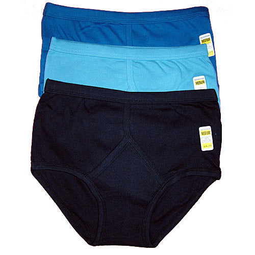 3 Pairs Mens Coloured Briefs Y-Fronts