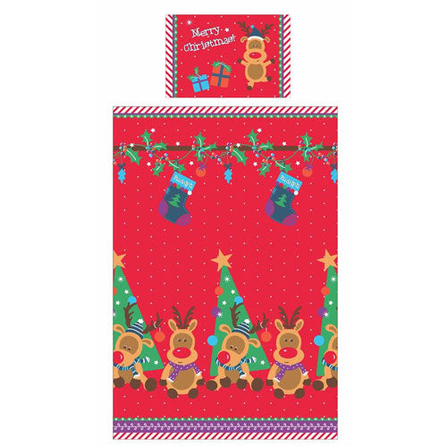 Childrens Christmas Bedding - Reindeer