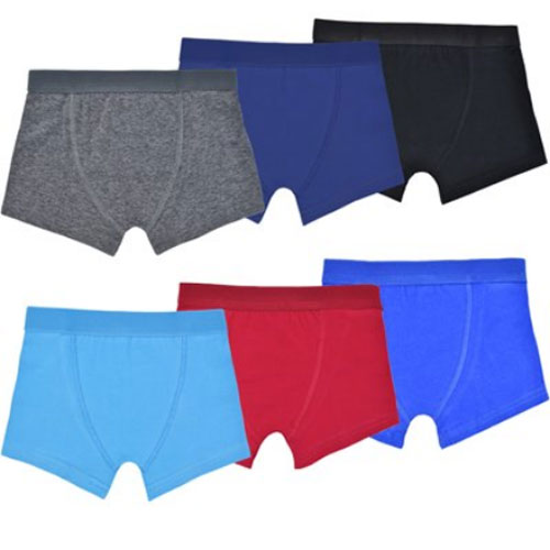 3 Pack Boys Trunks With Cotton Stretch