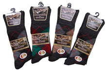 Load image into Gallery viewer, Mens Argyle Lambs Wool Blend Socks
