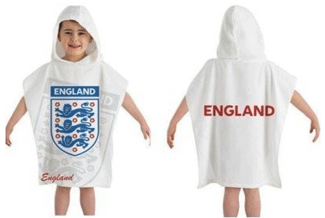 England Children Poncho