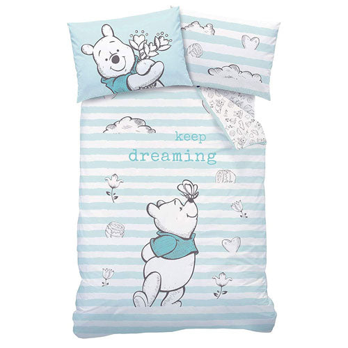 Official Winnie The Pooh Reversible Duvet Set