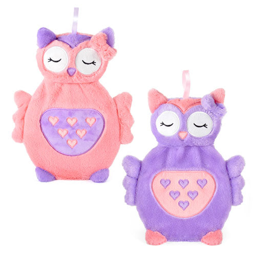 3d Plush Owl Hot Water Bottles