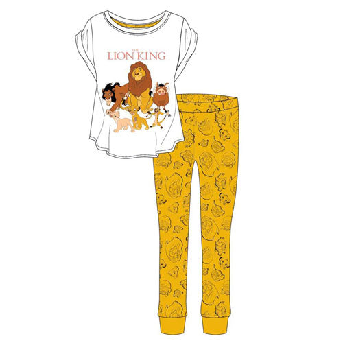 Ladies Official Lion King Group Pyjamas