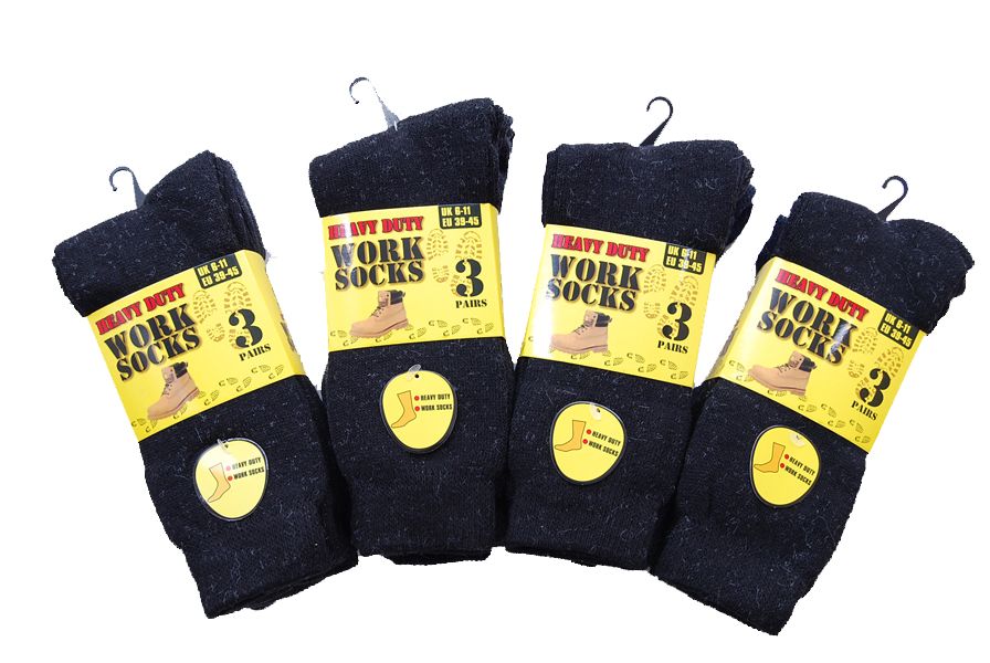 Mens Heavy Duty Work Socks